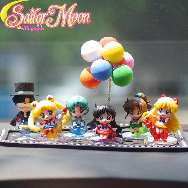 美少女战士Q版公仔汽车摆件 创意月野兔车内装饰品车载摆件模型女,汽车用品/电子/清洗/改装,摆件,淘宝优惠券,粉丝福利购,淘宝优惠卷