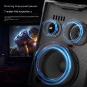 曼龙户外卡拉ok音频广场舞显示智能移动扬声器Ktv卡拉ok一体机