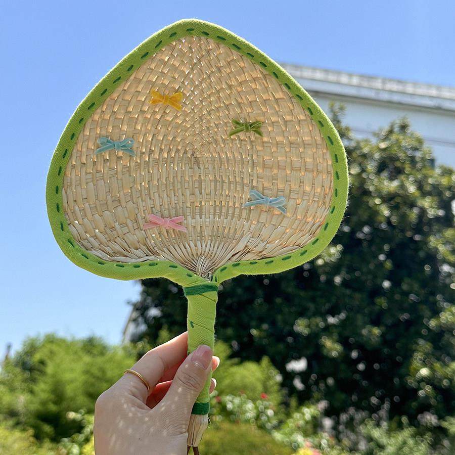 夏日便携迷你挂绳蒲扇创意手工棕叶编织小扇子少女随身携带手摇扇,居家日用,扇子,淘宝优惠券,粉丝福利购,淘宝优惠卷