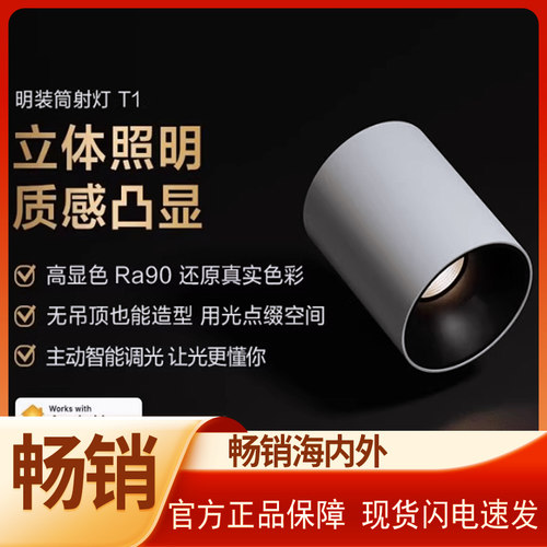 Aqara绿米智能明装射灯T1