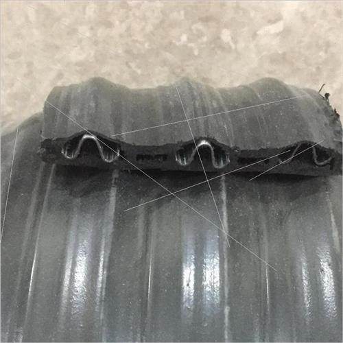 高密度聚乙烯HDPE中空双平壁塑钢缠绕排水管A型DN200SN8市政管道