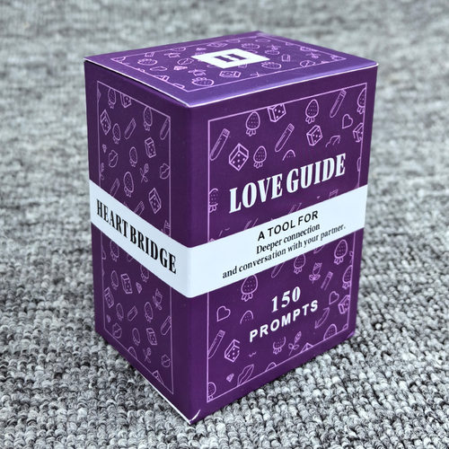 英文版love guide heart bridge爱情指南浪漫的情侣深情对话游戏