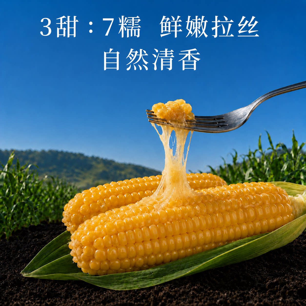 萌谷粒东北黄甜糯玉米