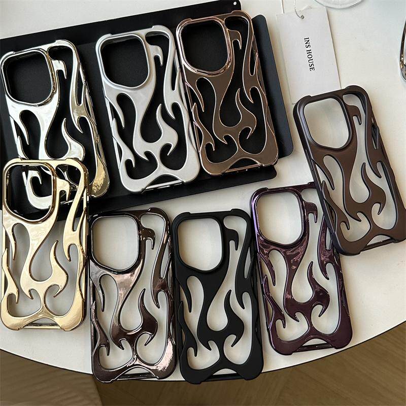 苹果夏季散热镂空炫酷防摔17p壳