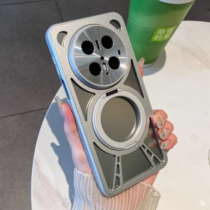 金属散热磁吸支架适用华为mate70pro手机壳mate60pro新款pura70pro防摔mate50保护壳mt40男女magsafe外壳p70