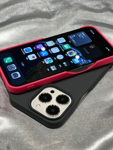 适用iPhone15Promax半包手机壳14plus超薄简约纯色12/13磨砂软11硅胶高级感x/xs防指纹保护套11情侣款防摔14