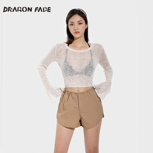 明星同款短裤DRAGONFACE休闲