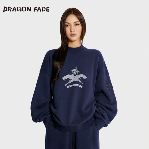 秋季印花卫衣DRAGONFACE/龙脸