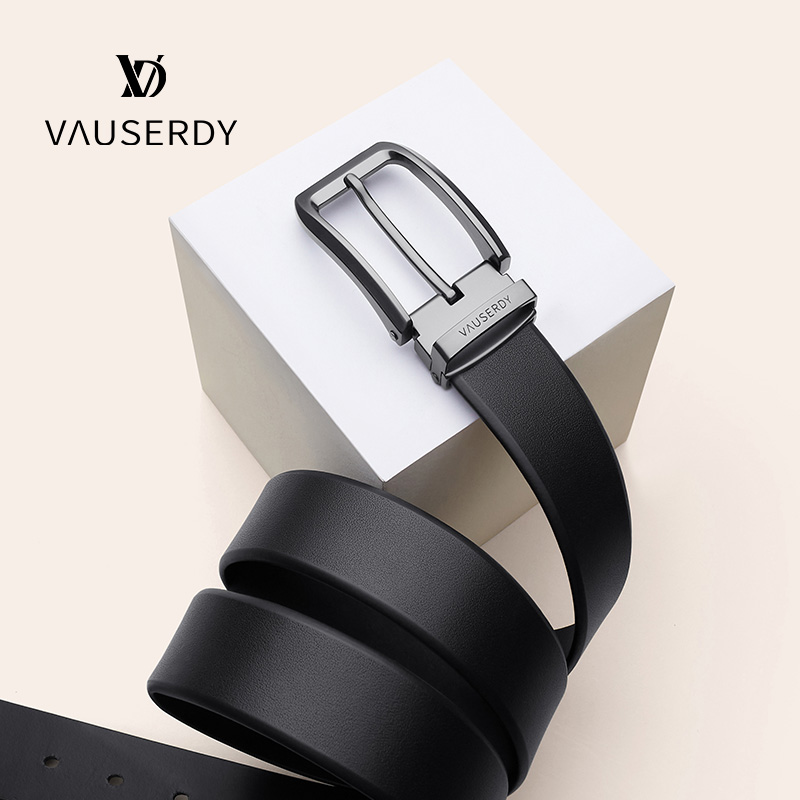英国正品VAUSERDY范赛迪皮带男款真皮2025新款男士裤腰带奢侈品牌