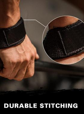 Padded Weight Lifting Training Gloves Wrap Gym Straps Hand B