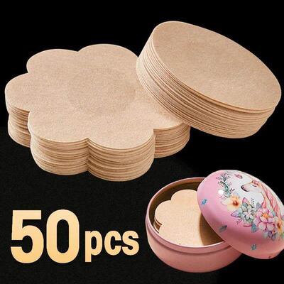 10/50Pcs Cloth Nipple Cover Teat Hide Women Nipple PastiesPc