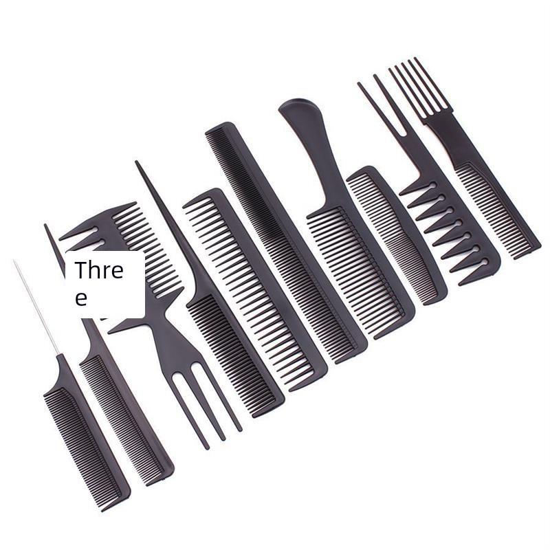 Beauty tools hair comb 10 sets Foreign trade Combs Makeup co