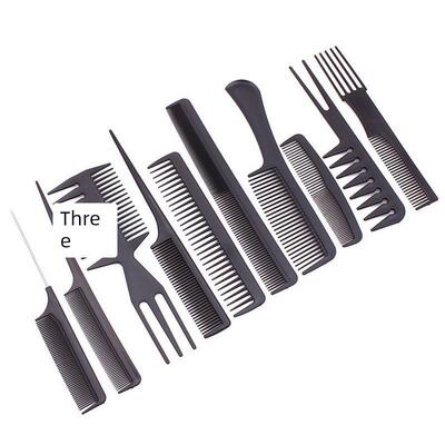Beauty tools hair comb 10 sets Foreign trade Combs Makeup co