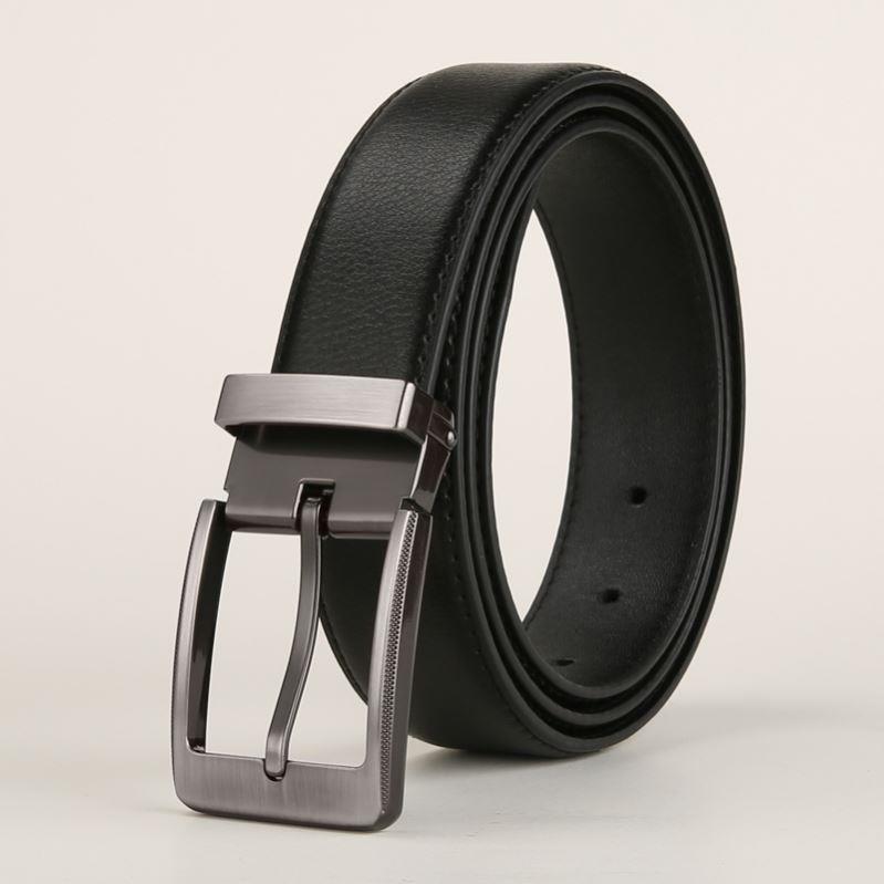 Mens Waist Belt Men Belts Leather Man For Jeans Black Male1