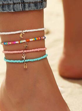 Beads Choker Anklets Womens Anklets Foot Chains Jewelry Girl