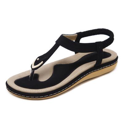 Plus Size Flip-Flops Summer Ladies Shoes Women Flat Sandals
