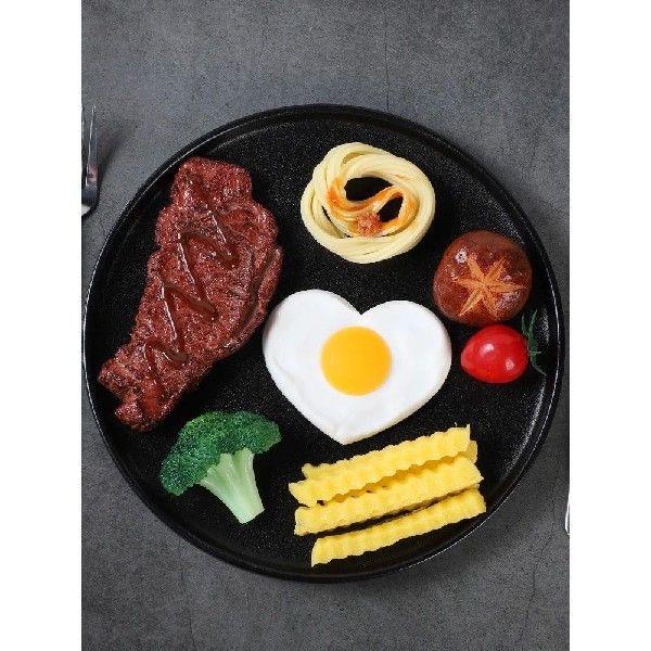 Simulation Steak Pvc Fake Food Model Set Barbecue Western