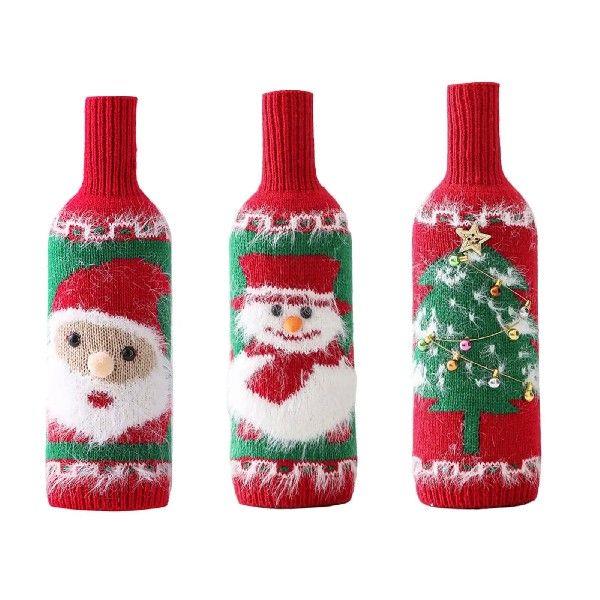 Wine Bottle Cover Dining Table Decorations Tableware Party