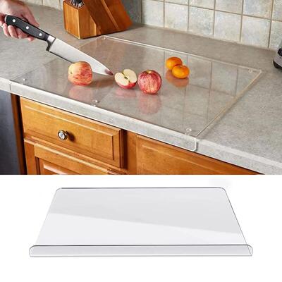 Acrylic Transparent Cutting Board With Lip Anti-slip Kitchen