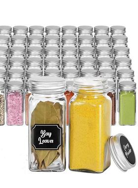 60pcs Round Shape Label Stickers Mason Jars Spice Bottle Pan
