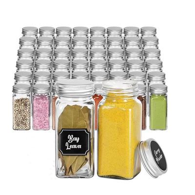 60pcs Round Shape Label Stickers Mason Jars Spice Bottle Pan