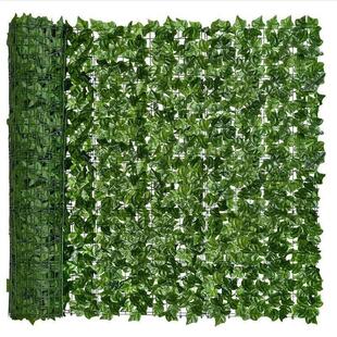 Artificial Ivy Fence Plant Grass Wall Panel Faux Green Leaf