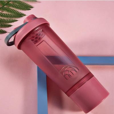 500ML Drink Water Bottle Whey Protein Powder Wire Mixer Ball