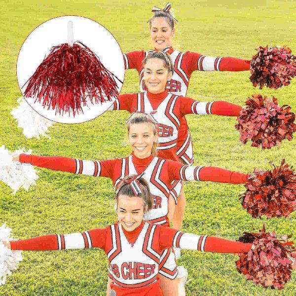 24 Pcs Cheerleading Pompoms Cheering Bouquet Kids The Pet