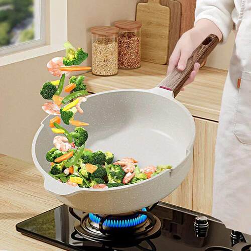 Non-Stick Pan Frying Pan Wok Pan Home Steak Skillet Pancake