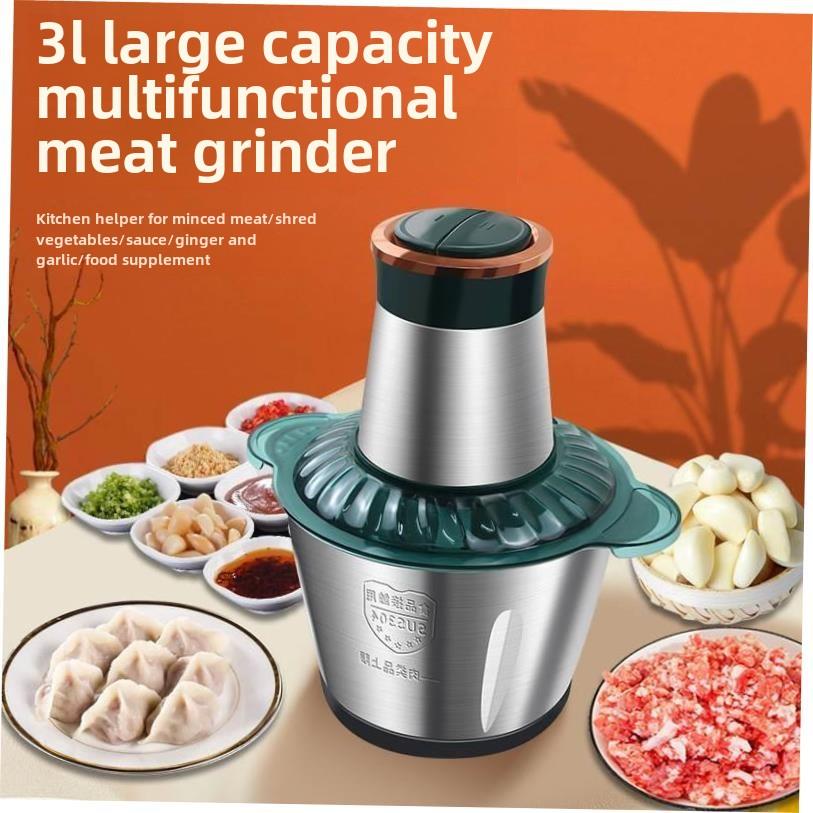 Jucier and meat grinder food processor mixer fruit blender