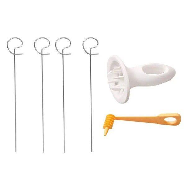 Spiral Potato Cutter with 4 Stainless Steel Sticks Tornado