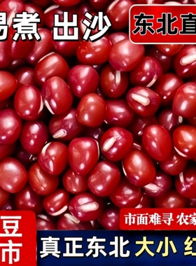 新货东北红豆500g五谷杂粮豆子农家自产红小豆豆沙大颗粒红豆