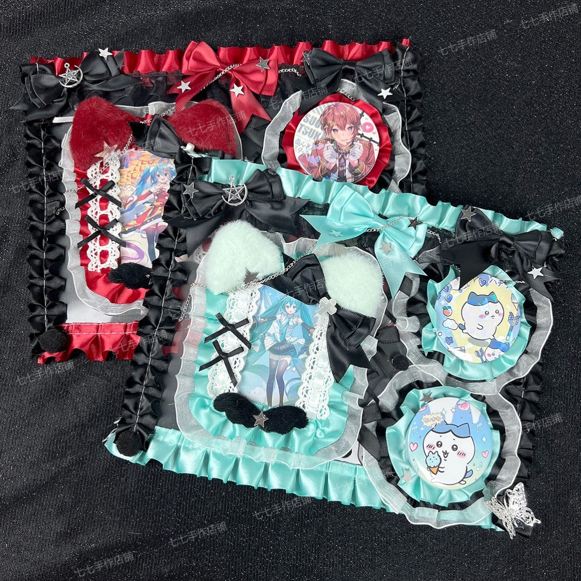 痛板成品原创二次元扎痛包扎板装饰物动漫周边谷美道具手工吧唧托
