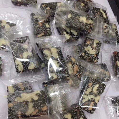 核桃糕黑芝麻核桃糕 核桃仁枸杞黑芝麻糕网红黑芝麻片手工糕5斤