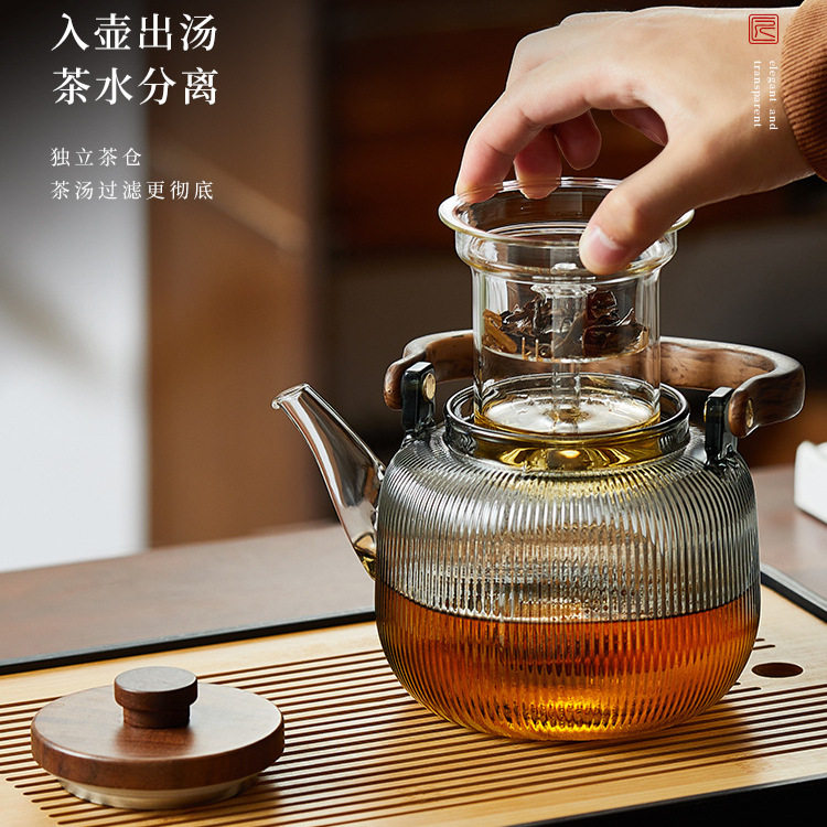 玻璃煮茶壶烧水壶家用耐