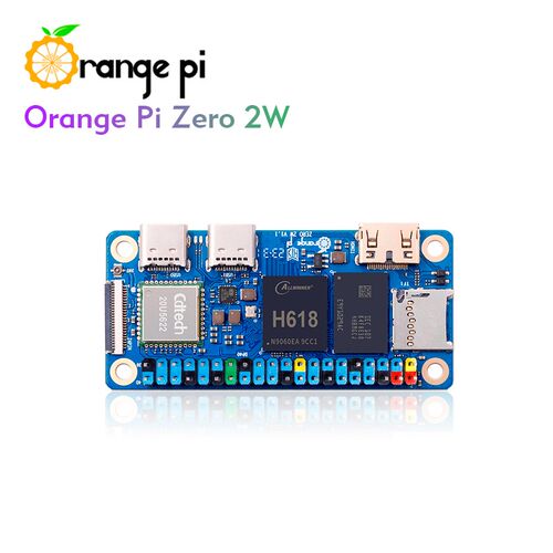香橙派OrangePi Zero2W全志H618支持安卓linux等操作系统开发板