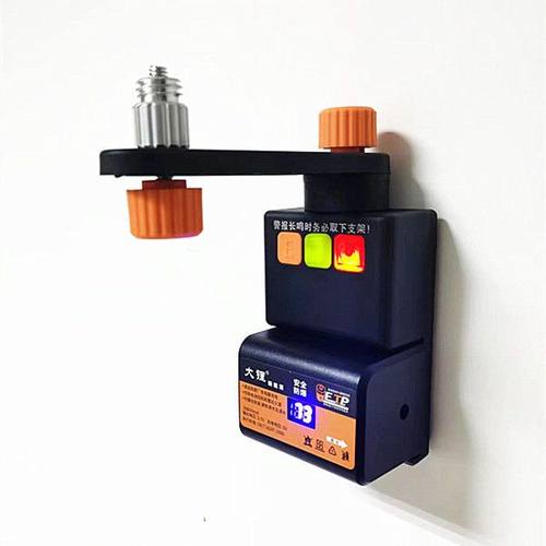 爬墙虎水平仪支架真空吸附墙面集尘器绿光水平仪带射线新款