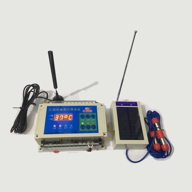 太阳能全动工自业远程无线水塔水位控制器水泵抽排水液位显示开关
