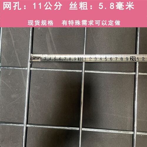 镀锌铁丝网片围栏小孔加粗焊接养殖网隔离护栏建筑网格狗笼鸽棚网