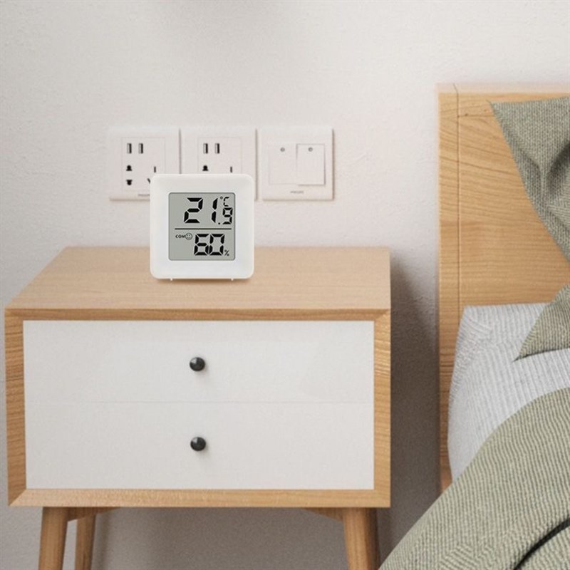 电子室内温湿度计高精准家用婴儿房温度表壁挂式干湿显示温湿度表