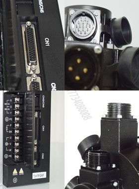 180伺服电机加驱动器50A套装3/4/4.55.7/5.57.37.510KW主轴控制器