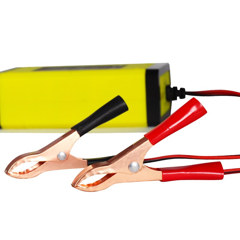 徽农新款摩托车电瓶充电器 12V2A智能充电器 脉冲干水电瓶充电器