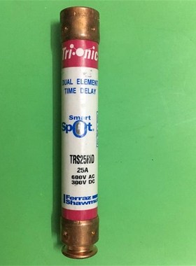 TRS25RID Ferraz法国罗兰21x127MM延时熔断器25A600V美尔森正品
