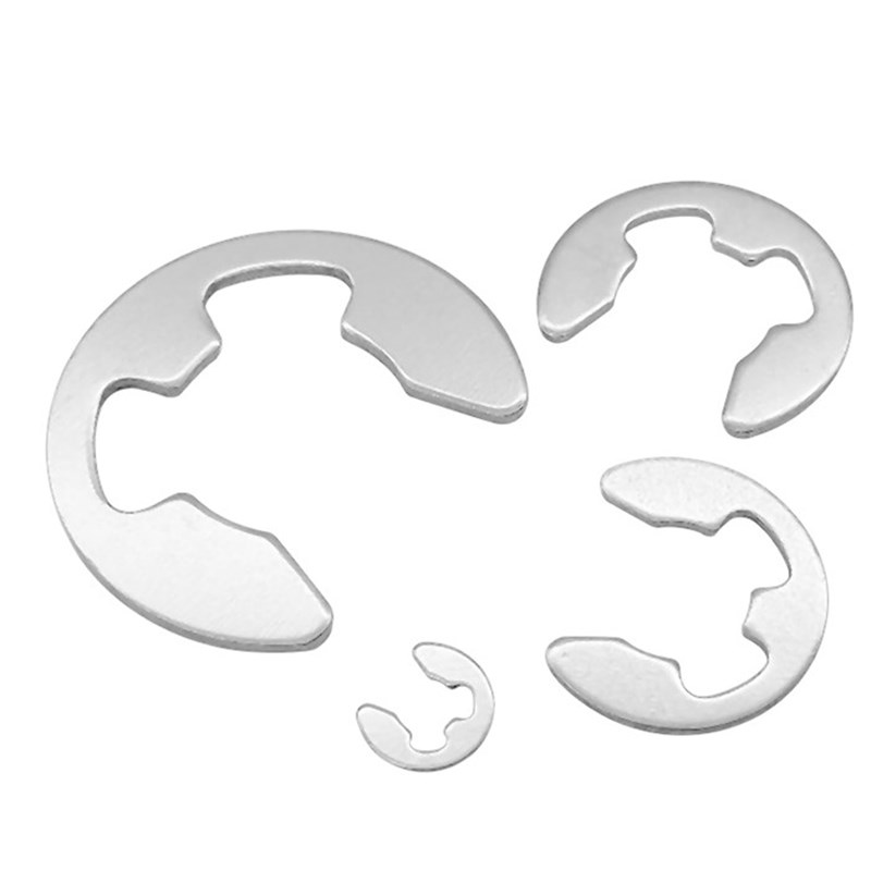 316不锈钢开口轴卡E型卡簧挡圈GB896M3 M4 M5 M6 M7 M8 M9M10 M12