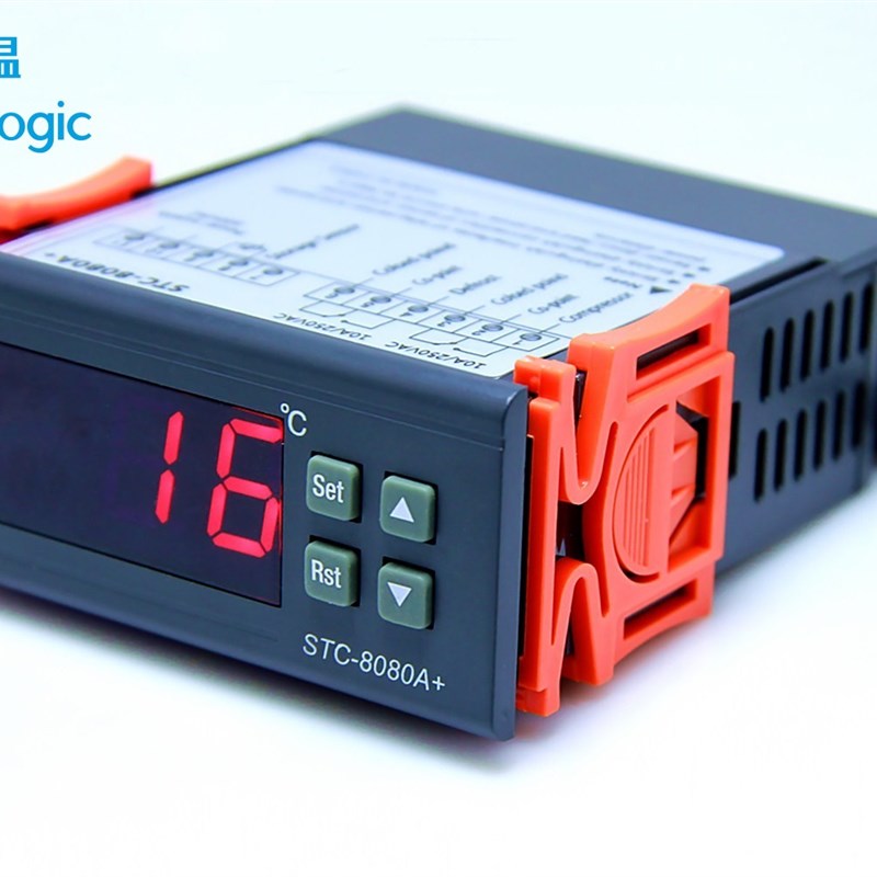 STC-8080A+冷库冷藏冰箱柜制冷化霜温度开关数显智能控制器控温器