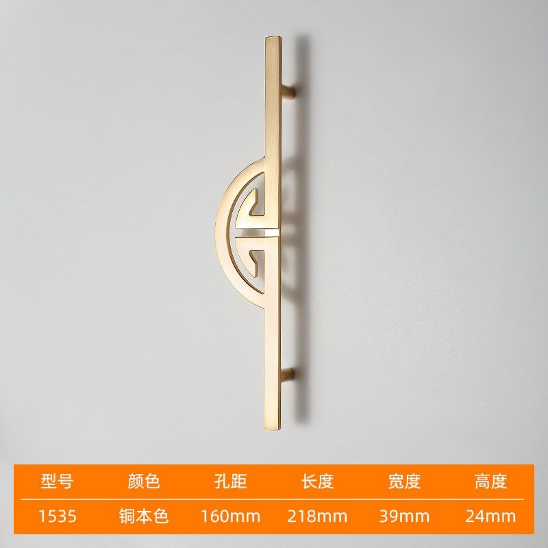 新中式衣柜门拉手金色橱柜单门把手抽屉鞋柜手柄加长拉手家具五金,个性定制/设计服务/DIY,明信片定制,淘宝优惠券,粉丝福利购,淘宝优惠卷