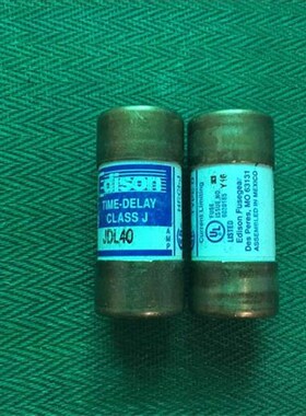 JDL 40 延时熔断器TIME DELAY  Edison保险丝27X60MM 正品 40A
