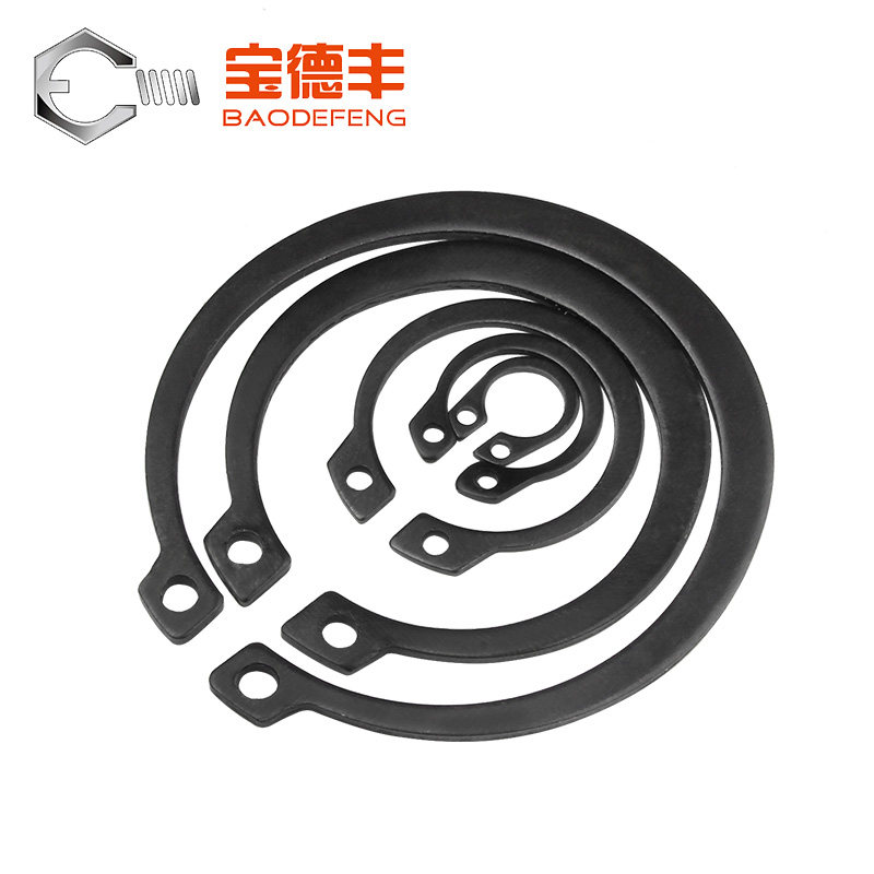 轴卡外卡轴用卡簧轴承卡环弹性挡圈卡扣C型卡簧国标65MN锰GB894