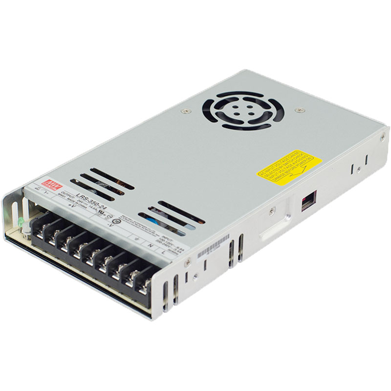 明纬LRS-350W开关电源220转直流3.3V4.2V5V12V15V24V36V48V替NES