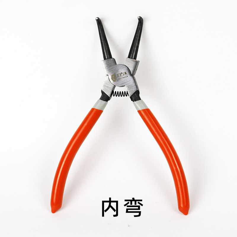 卡簧钳钳子挡圈钳多功能7寸卡环钳内外撑内直外直内弯外弯扩张钳